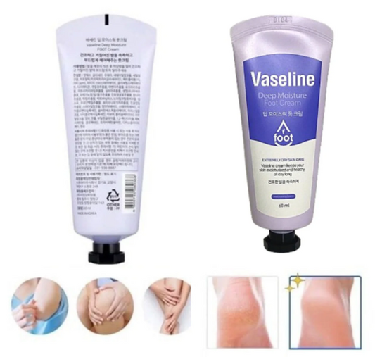 VASELINE Deep Moisture Foot Cream - 60 ml