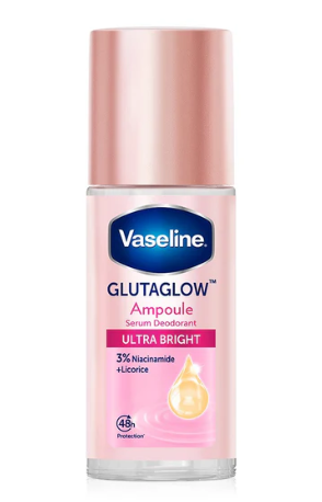 Vaseline Roll-On Serum GlutaGlow Ampoule Deodorant 45ml