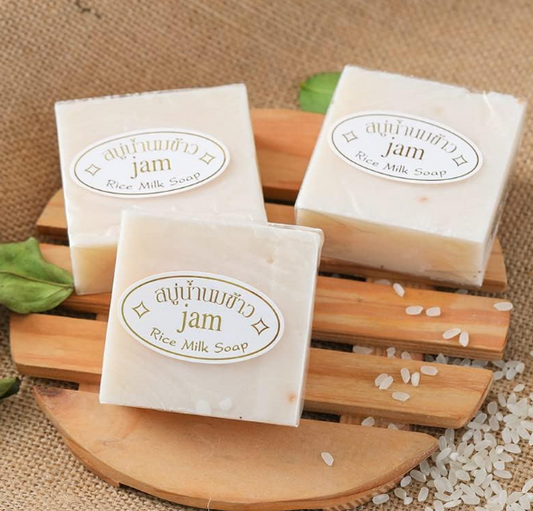 Jam Rice Milk Soap, Natural Handmade Bar