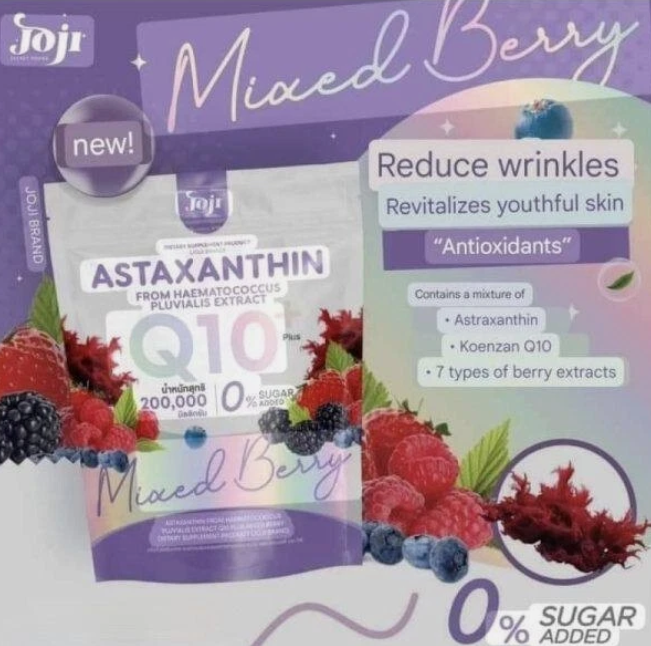 JOJI Astaxanthin Q10 Plus + Mixed Berry