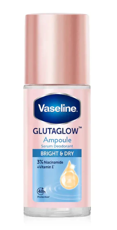 Vaseline Roll-On Serum GlutaGlow Ampoule Deodorant 45ml