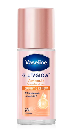 Vaseline Roll-On Serum GlutaGlow Ampoule Deodorant 45ml