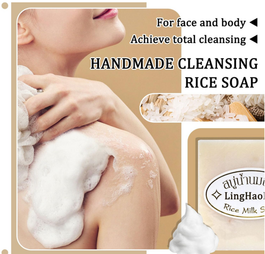 LingHaoLH Rice Milk Soap